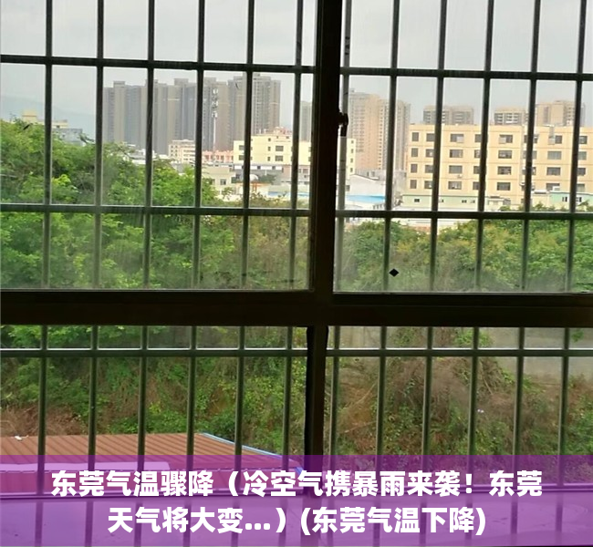 东莞气温骤降（冷空气携暴雨来袭！东莞天气将大变…）(东莞气温下降)