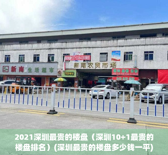 2021深圳最贵的楼盘（深圳10+1最贵的楼盘排名）(深圳最贵的楼盘多少钱一平)