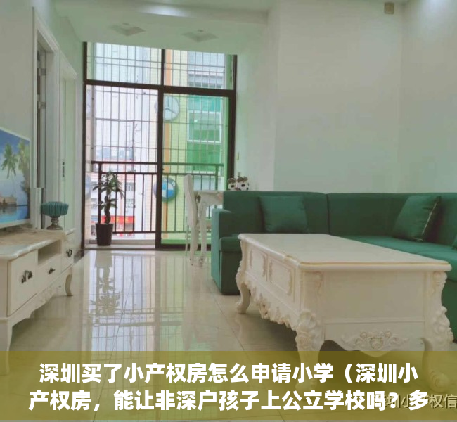 深圳买了小产权房怎么申请小学（深圳小产权房，能让非深户孩子上公立学校吗？多数家长竟然不知道）