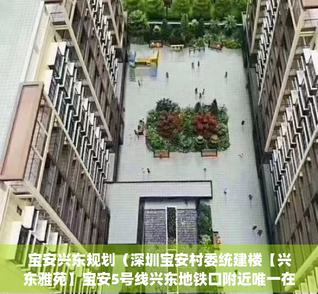 宝安兴东规划（深圳宝安村委统建楼【兴东雅苑】宝安5号线兴东地铁口附近唯一在卖的精装修大红本小产权房 宝安中心区小产权房最近南山西丽的小产权房）