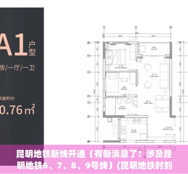 昆明地铁新线开通（有新消息了！涉及昆明地铁6、7、8、9号线）(昆明地铁时刻表2019 6号和9号)