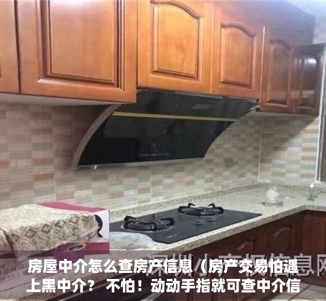 房屋中介怎么查房产信息（房产交易怕遇上黑中介？ 不怕！动动手指就可查中介信用啦）