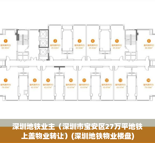 深圳地铁业主（深圳市宝安区27万平地铁上盖物业转让）(深圳地铁物业楼盘)