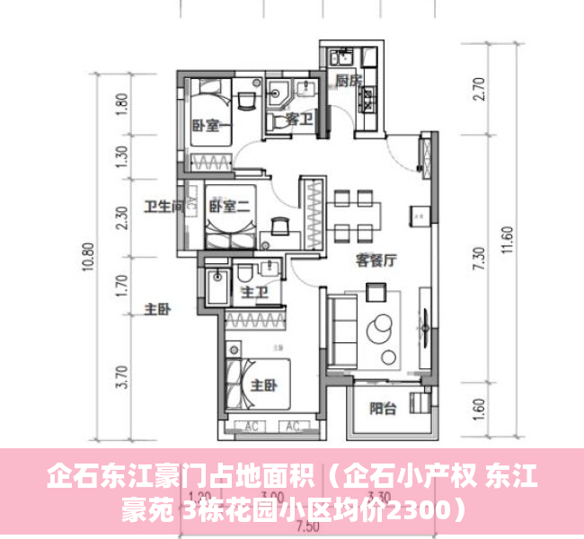 企石东江豪门占地面积（企石小产权 东江豪苑 3栋花园小区均价2300）