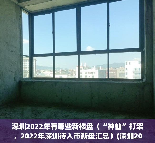 深圳2022年有哪些新楼盘（“神仙”打架，2022年深圳待入市新盘汇总）(深圳2021新开楼盘)