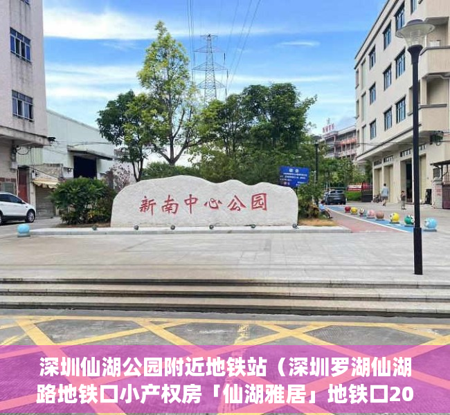 深圳仙湖公园附近地铁站（深圳罗湖仙湖路地铁口小产权房「仙湖雅居」地铁口200米，商业金融中心区，永久产权总价536万 湖外国语学校鹏兴实验学校莲塘小学）