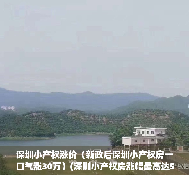 深圳小产权涨价（新政后深圳小产权房一口气涨30万）(深圳小产权房涨幅最高达50%)