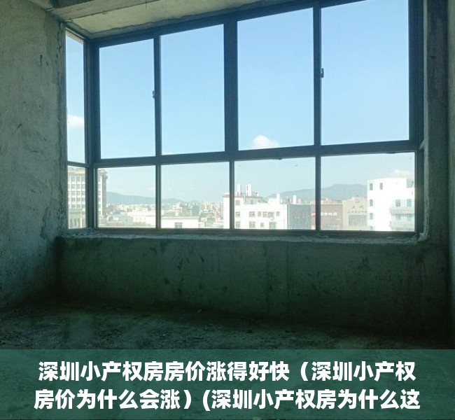 深圳小产权房房价涨得好快（深圳小产权房价为什么会涨）(深圳小产权房为什么这么便宜)