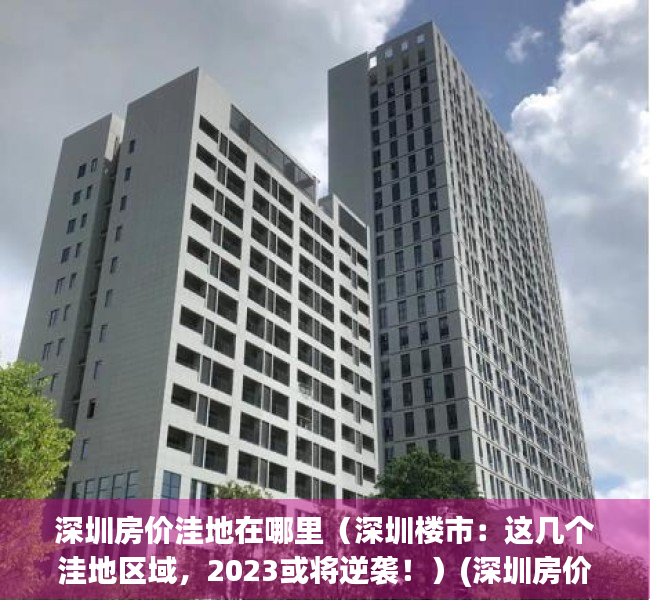 深圳房价洼地在哪里（深圳楼市：这几个洼地区域，2023或将逆袭！）(深圳房价的洼地)