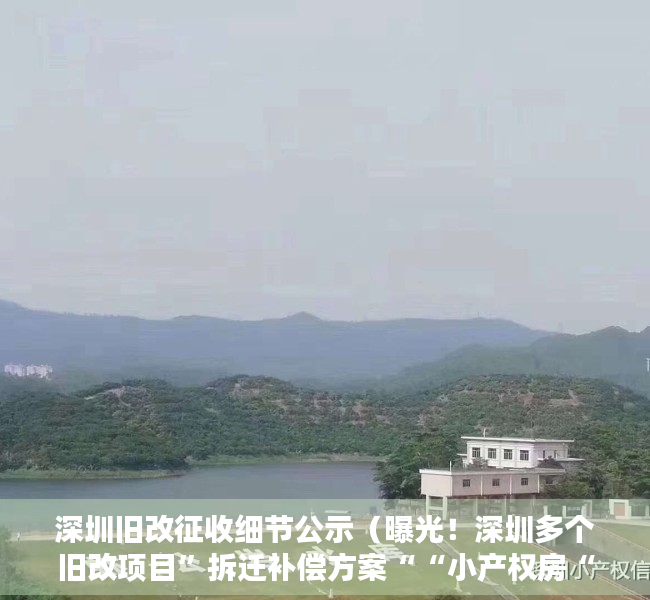 深圳旧改征收细节公示（曝光！深圳多个旧改项目”拆迁补偿方案““小产权房“怎么赔？进来看）