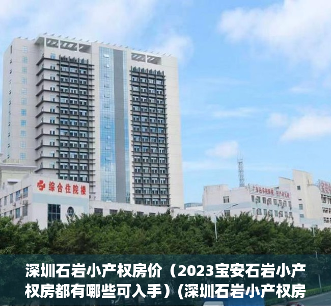 深圳石岩小产权房价（2023宝安石岩小产权房都有哪些可入手）(深圳石岩小产权房价多少钱一平方)