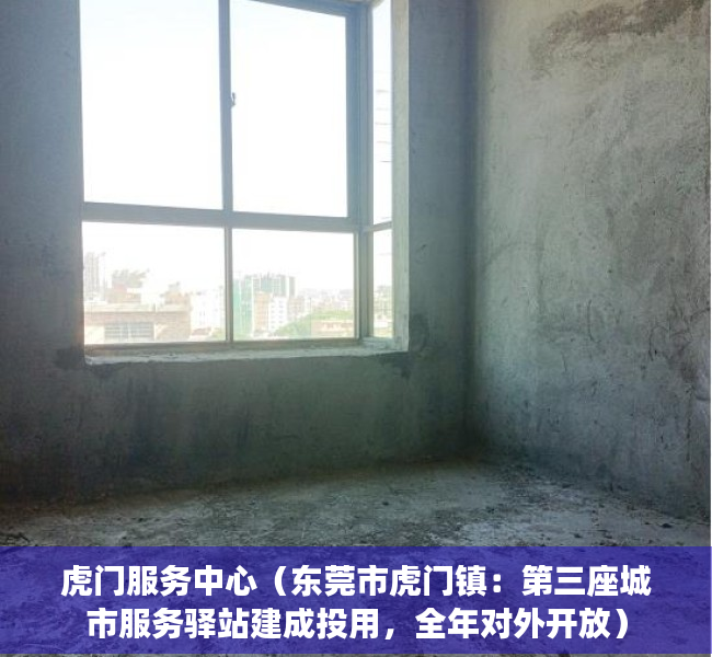 虎门服务中心（东莞市虎门镇：第三座城市服务驿站建成投用，全年对外开放）