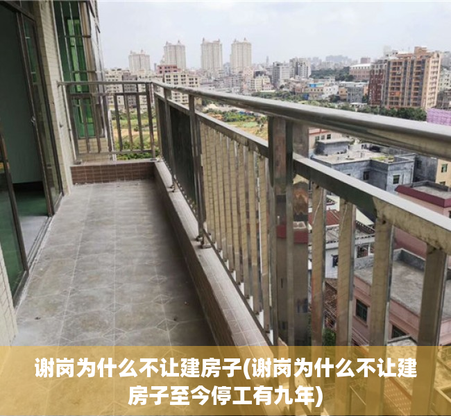 谢岗为什么不让建房子(谢岗为什么不让建房子至今停工有九年)