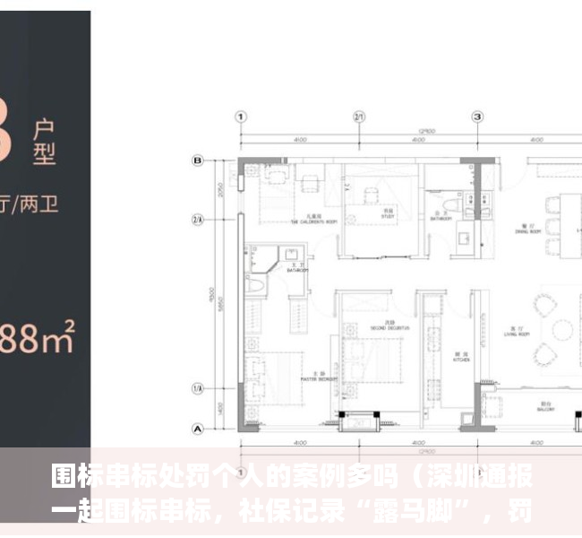 围标串标处罚个人的案例多吗（深圳通报一起围标串标，社保记录“露马脚”，罚款64万元！）