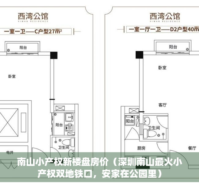 南山小产权新楼盘房价（深圳南山最火小产权双地铁口，安家在公园里）