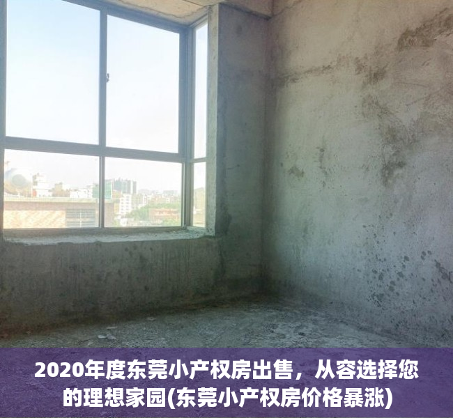 2020年度东莞小产权房出售，从容选择您的理想家园(东莞小产权房价格暴涨)