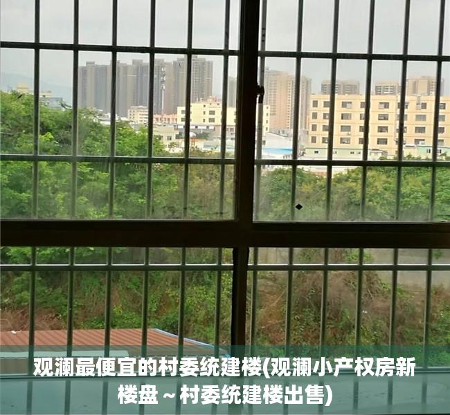 观澜最便宜的村委统建楼(观澜小产权房新楼盘～村委统建楼出售)