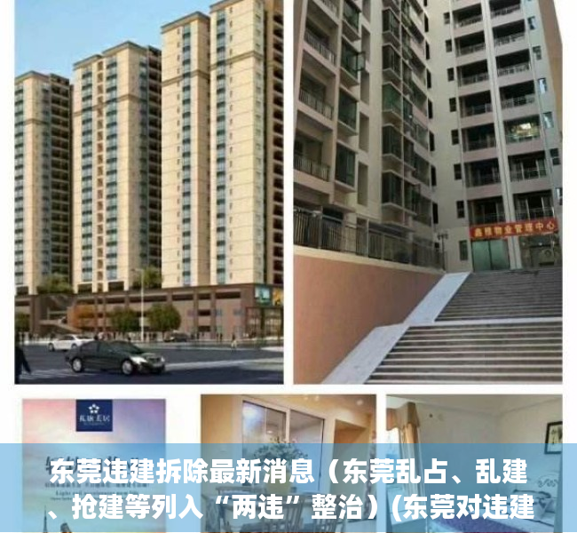 东莞违建拆除最新消息（东莞乱占、乱建、抢建等列入“两违”整治）(东莞对违建的处理方法)