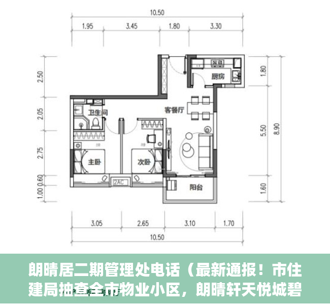 朗晴居二期管理处电话（最新通报！市住建局抽查全市物业小区，朗晴轩天悦城碧湖居等被要求整改）