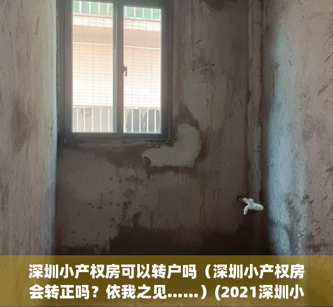 深圳小产权房可以转户吗（深圳小产权房会转正吗？依我之见……）(2021深圳小产权房可以过户吗)