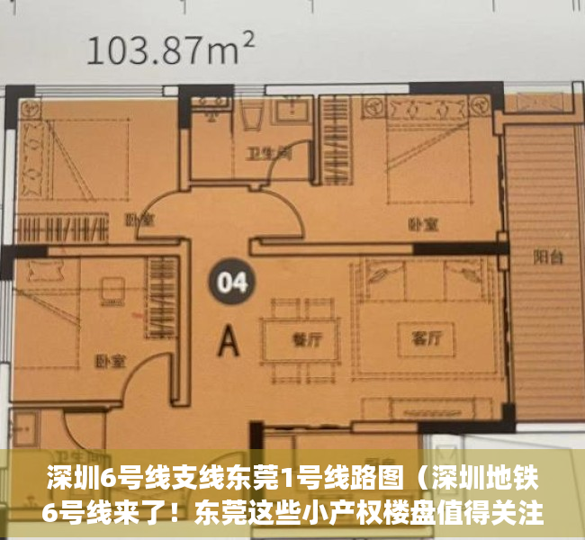 深圳6号线支线东莞1号线路图（深圳地铁6号线来了！东莞这些小产权楼盘值得关注！）