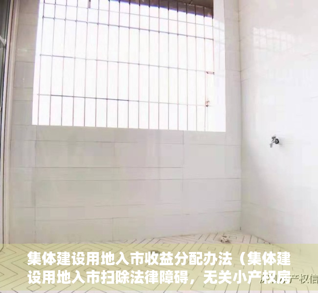 集体建设用地入市收益分配办法（集体建设用地入市扫除法律障碍，无关小产权房“转正”）