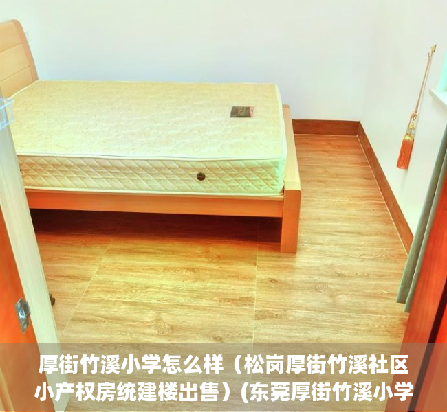 厚街竹溪小学怎么样（松岗厚街竹溪社区小产权房统建楼出售）(东莞厚街竹溪小学电话)