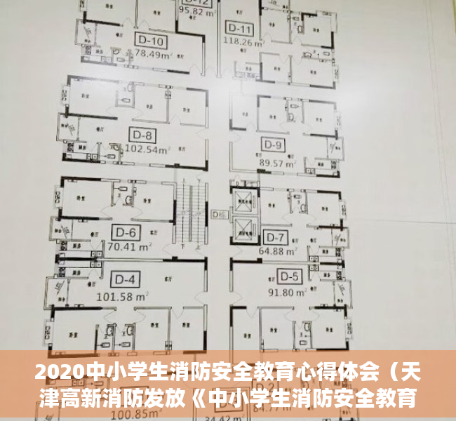 2020中小学生消防安全教育心得体会（天津高新消防发放《中小学生消防安全教育手册》让安全走进校园）