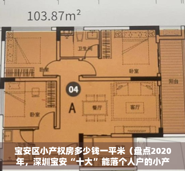 宝安区小产权房多少钱一平米（盘点2020年，深圳宝安“十大”能落个人户的小产权房，均有房源出售）