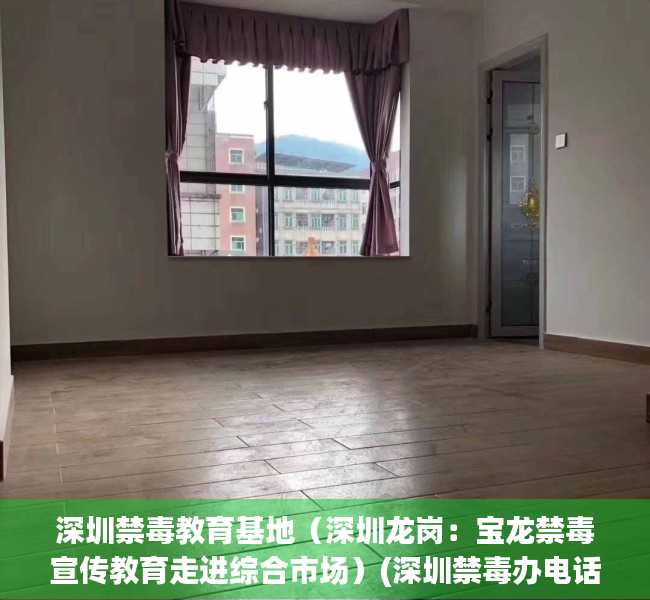 深圳禁毒教育基地（深圳龙岗：宝龙禁毒宣传教育走进综合市场）(深圳禁毒办电话是多少)