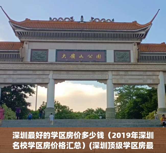 深圳最好的学区房价多少钱（2019年深圳名校学区房价格汇总）(深圳顶级学区房最高下调55万)