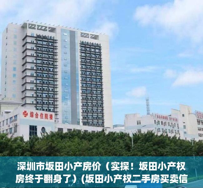 深圳市坂田小产房价（实探！坂田小产权房终于翻身了）(坂田小产权二手房买卖信息)