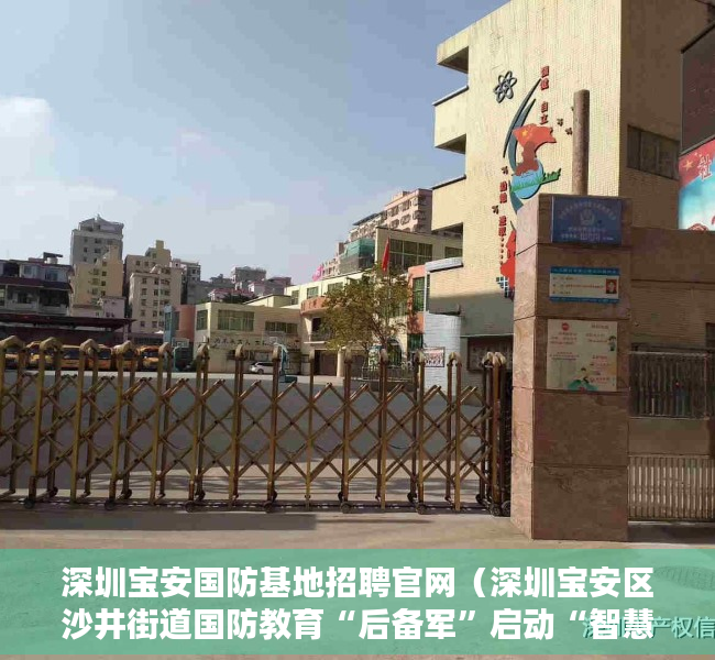 深圳宝安国防基地招聘官网（深圳宝安区沙井街道国防教育“后备军”启动“智慧模式”）