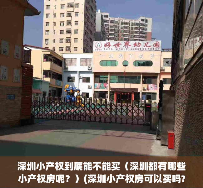 深圳小产权到底能不能买（深圳都有哪些小产权房呢？）(深圳小产权房可以买吗?有什么技巧)