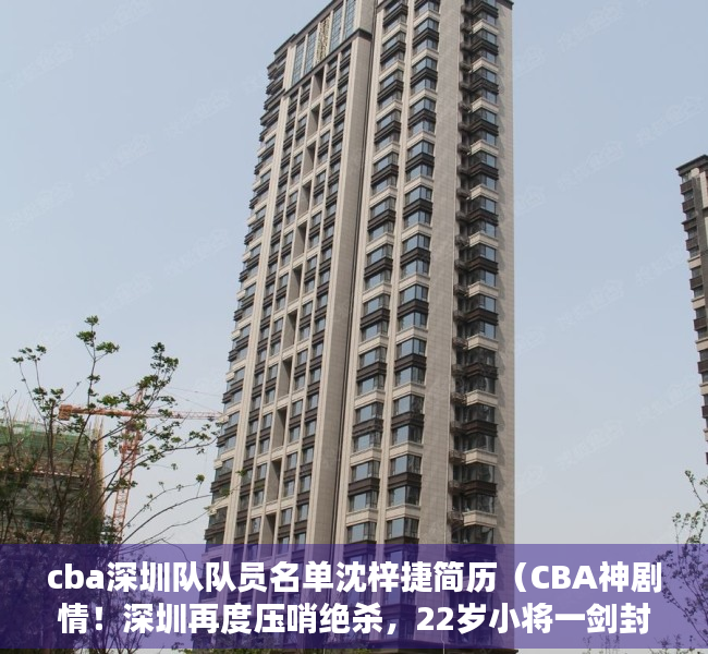 cba深圳队队员名单沈梓捷简历（CBA神剧情！深圳再度压哨绝杀，22岁小将一剑封喉，全队疯狂庆祝）