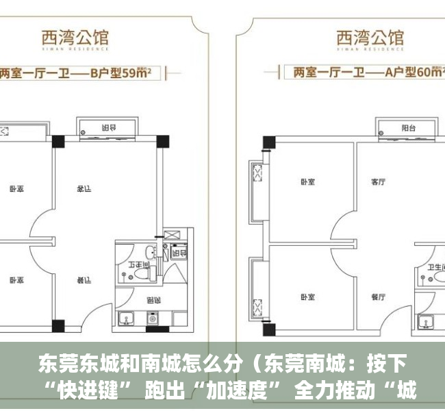 东莞东城和南城怎么分（东莞南城：按下“快进键” 跑出“加速度” 全力推动“城人产”融合发展）