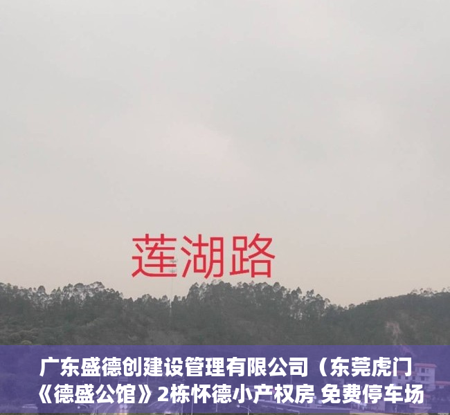 广东盛德创建设管理有限公司（东莞虎门《德盛公馆》2栋怀德小产权房 免费停车场特价每平2880元起）