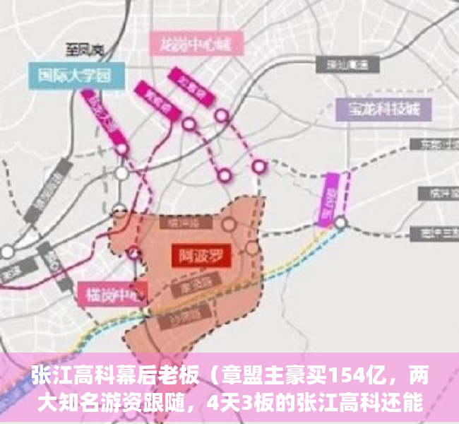 张江高科幕后老板（章盟主豪买154亿，两大知名游资跟随，4天3板的张江高科还能再涨吗）