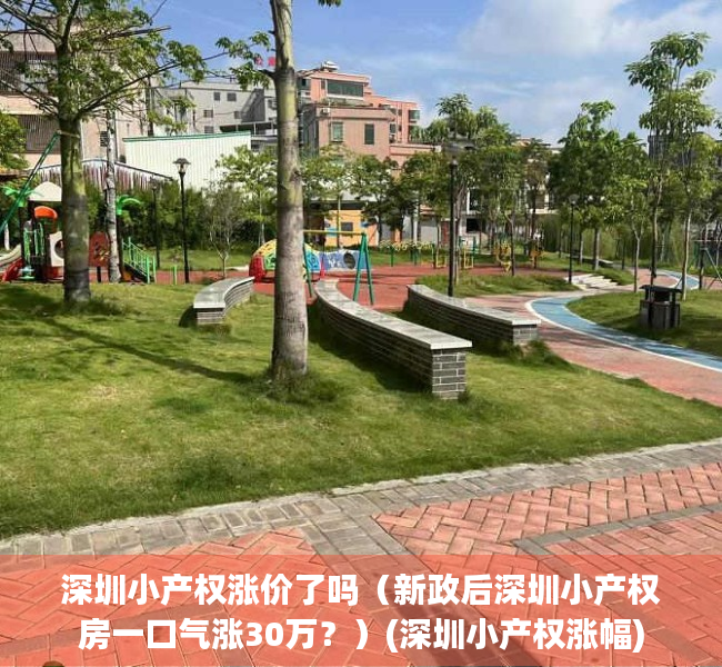 深圳小产权涨价了吗（新政后深圳小产权房一口气涨30万？）(深圳小产权涨幅)